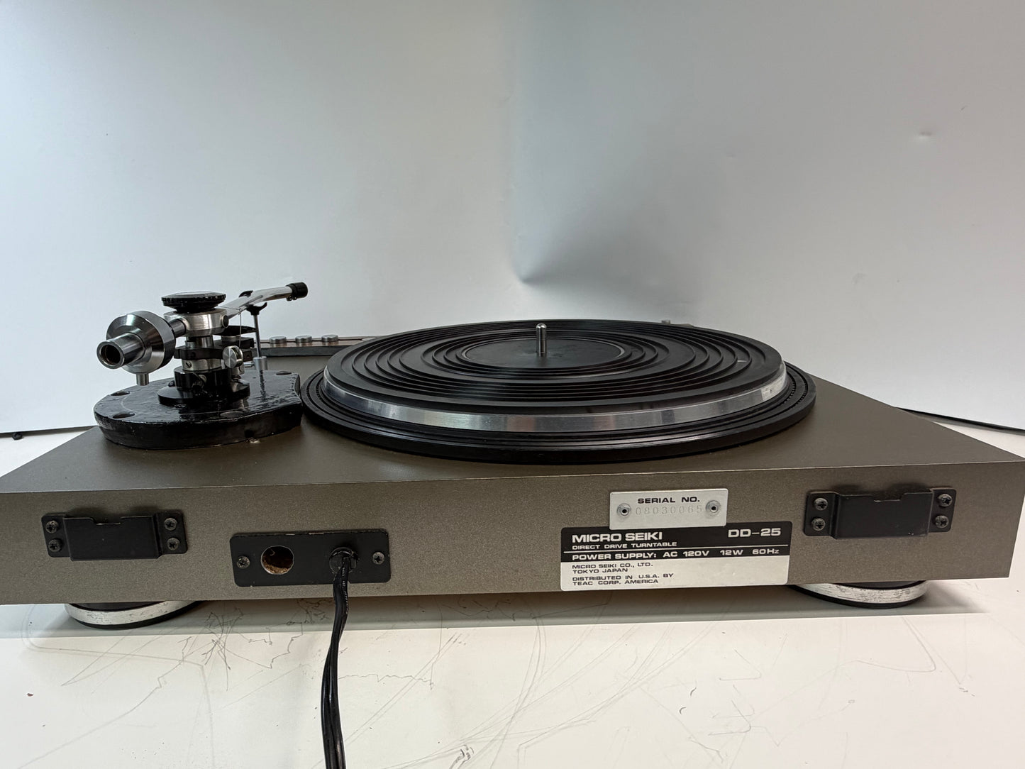 Micro Seiki DD-25 Direct Drive Turntable MA-101 MkII Tonearm