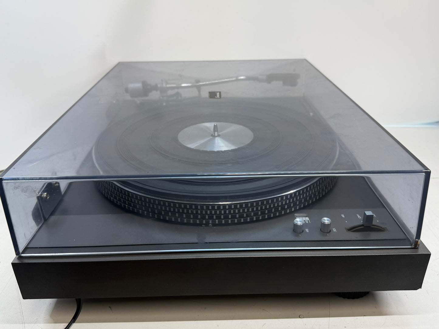 Sansui SR-525 Direct Drive Turntable w/ Sansui SV-27A Cart new OEM stylus Tested Working