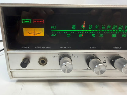 Sansui 800 Vintage Stereo Receiver – New LED Lamps/No FM – Tested
