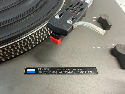 Sansui FR-5080 Fully Automatic Direct Drive Turntable Tested Working