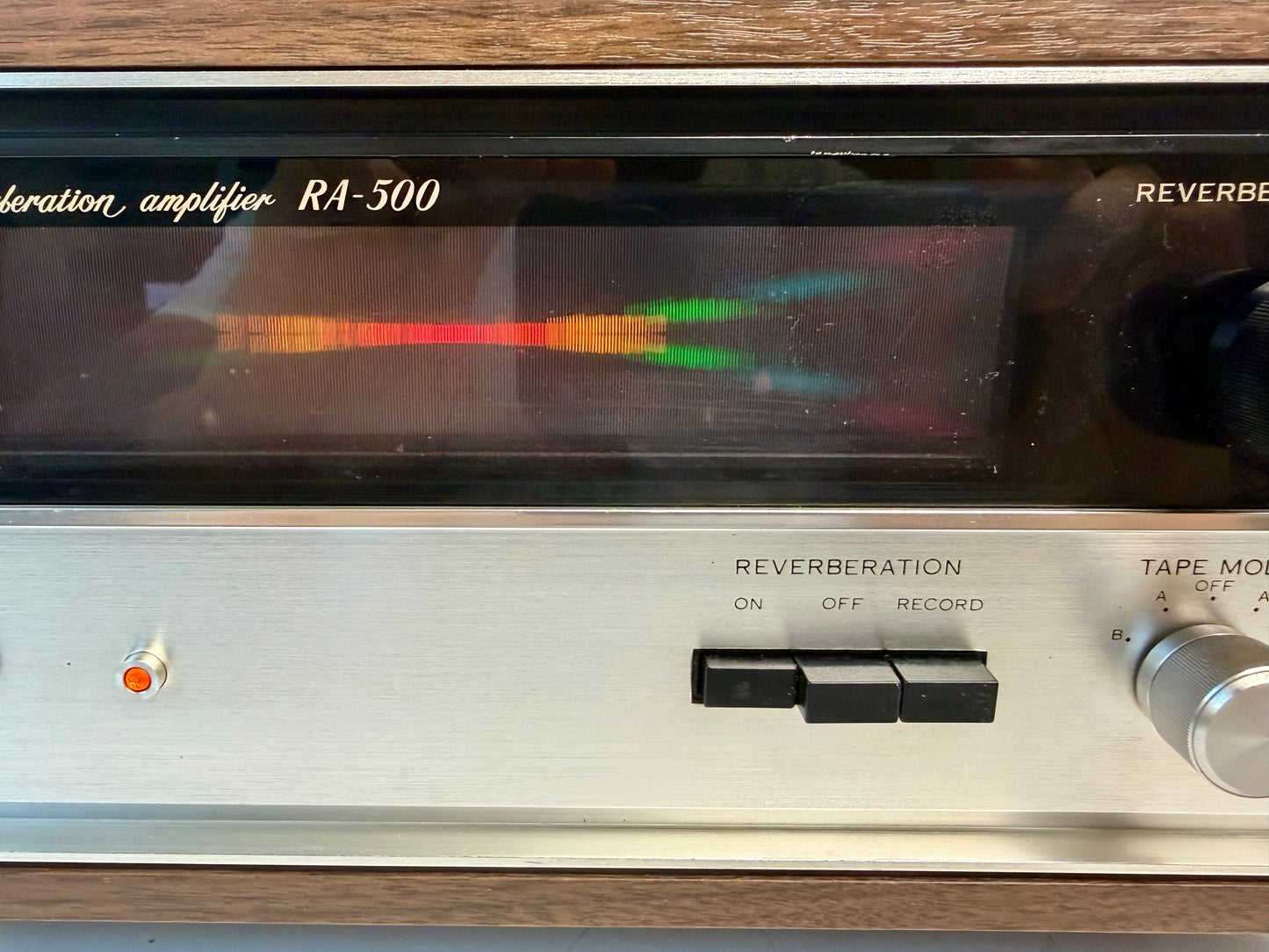 Sansui RA-500 Reverberation Amplifier DeoxIT Serviced Tested Read