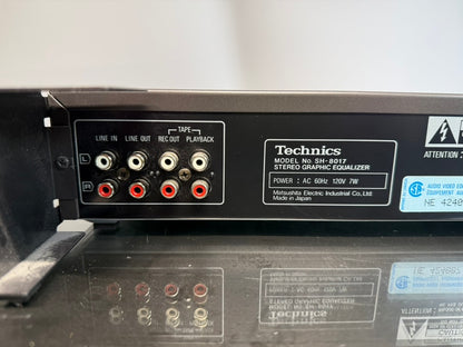 Technics SH-8017 Stereo Graphic Equalizer [Late 1980s - Early 1990s]
