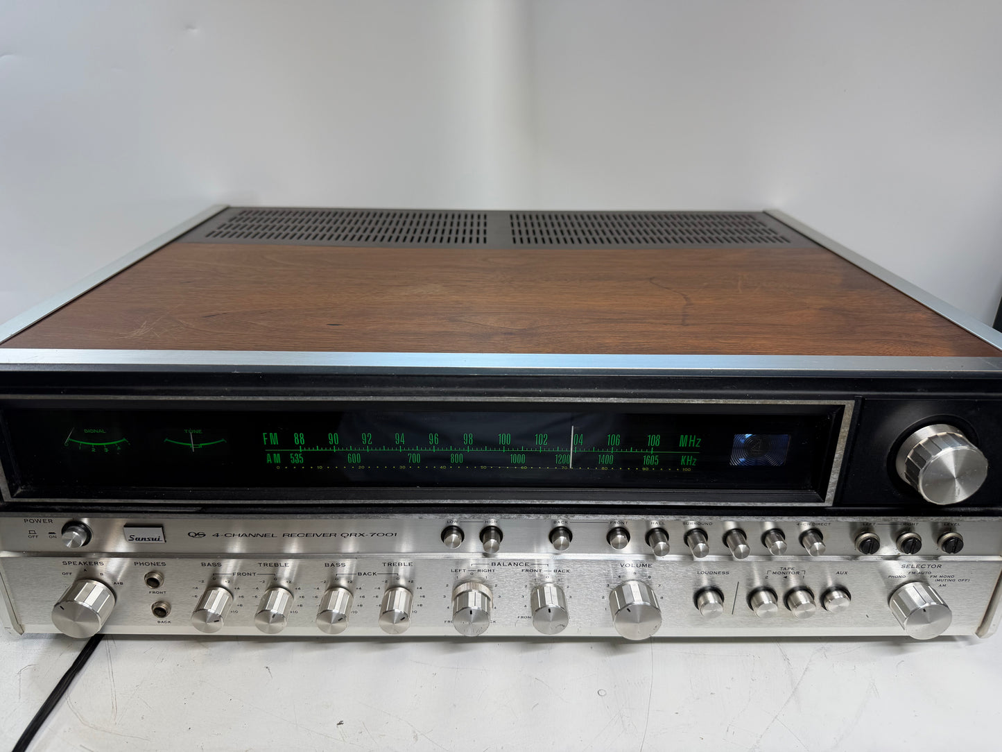 Sansui QRX-7001 Quad Receiver Parts Repair 2CH & 4CH Direct Work Read