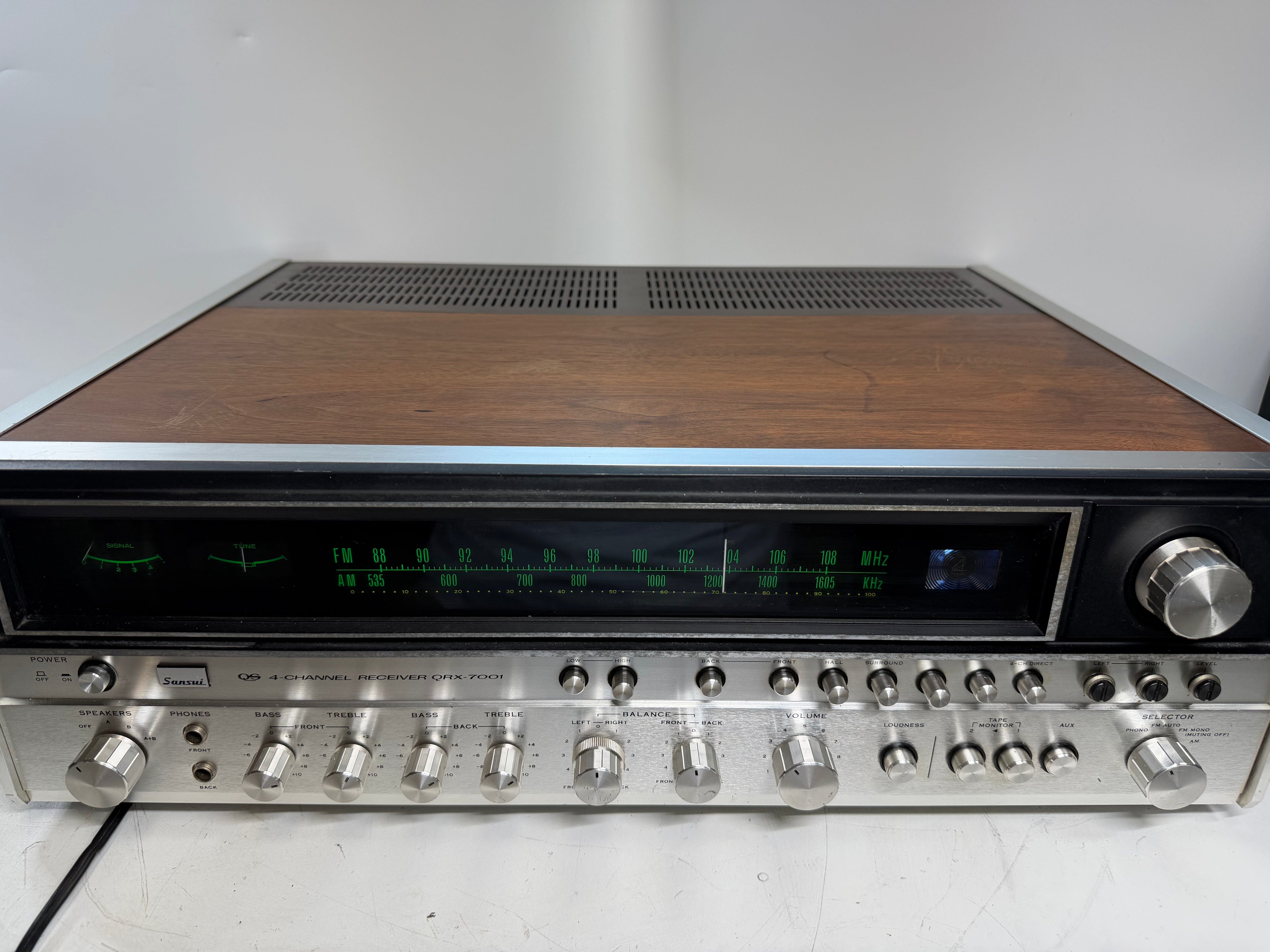 Sansui QRX-7001 Quad Receiver Parts Repair 2CH & 4CH Direct Work Read