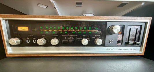 Sansui QR-1500 Quad Receiver – Serviced (DeoxIT), All Channels Tested – Quad