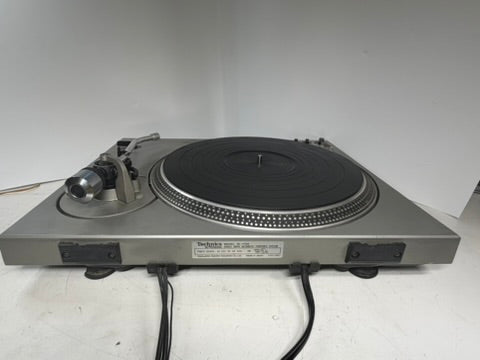 Technics SL-1700 Direct Drive Turntable Tested Working No Dust Cover - DeoxIT Serviced