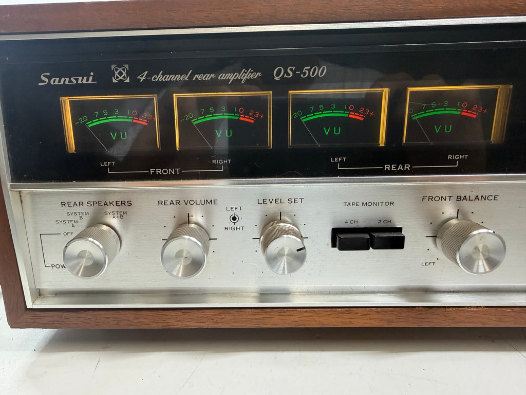 Sansui QS-500 vintage quad decoder and rear amplifier – photo 3 of 15