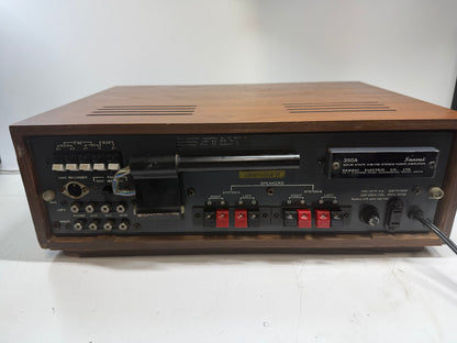 Vintage Sansui 350A Stereo Receiver DeoxIT Serviced Tested Working