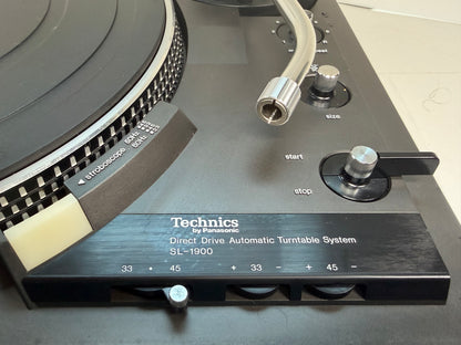 Technics SL-1900 Direct Drive Turntable DeoxIT Serviced Upgraded Feet