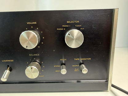 Sansui AU-555A Stereo Integrated Amplifier Serviced Working Vintage