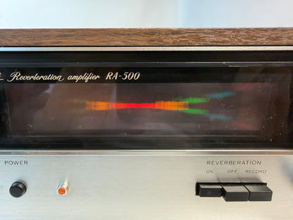 Sansui RA-500 Reverberation Amplifier DeoxIT Serviced Tested Read