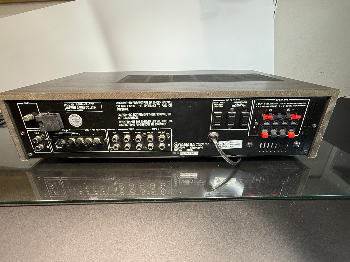 Yamaha R-700 [1980s]