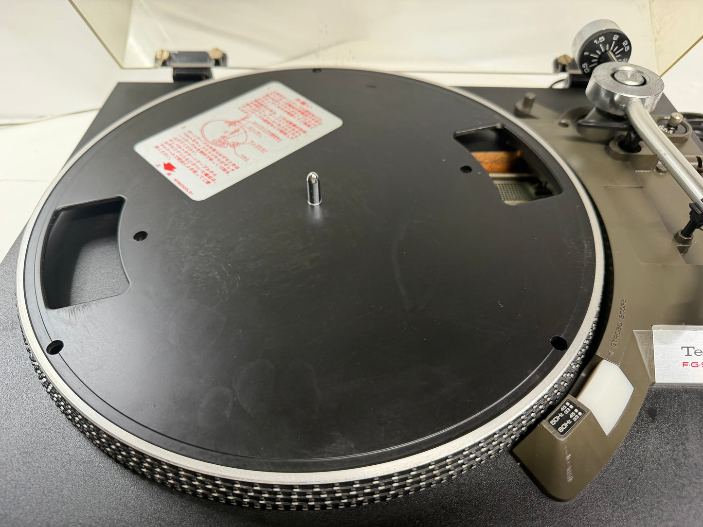 Technics SL-23 FG Servo Black Japanese Edition – Vintage Belt Drive Turntable