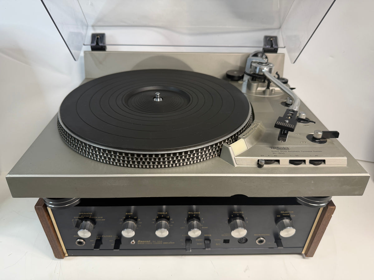 Sansui AU-505 amplifier and Technics SL-1950 turntable system – photo 7 of 16