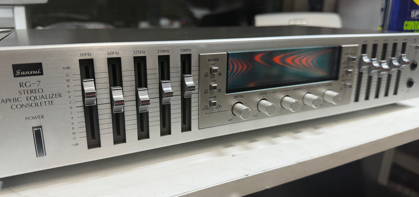 Sansui RG-7 Dynamic Range Expander – Japanese Model – Fully Tested – Works Great [1979 -1981]