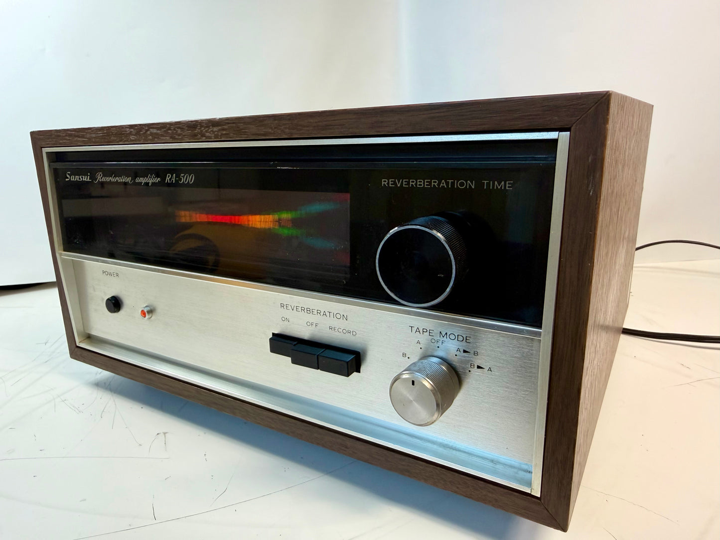 Sansui RA-500 Reverberation Amplifier DeoxIT Serviced Tested Read