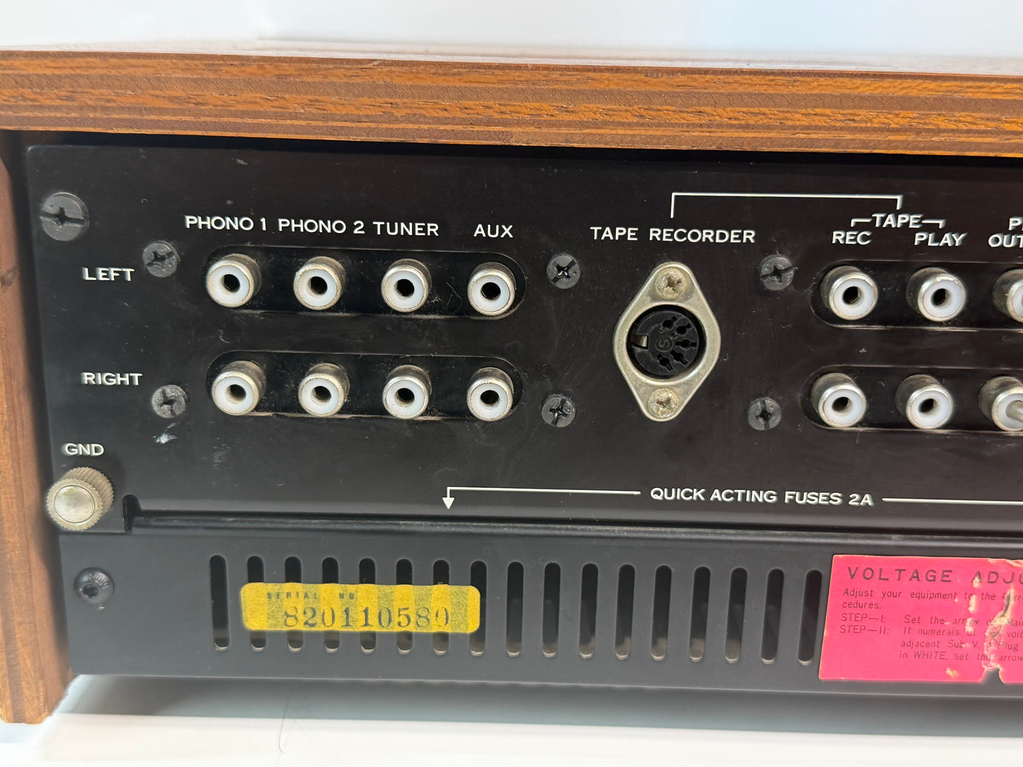 Sansui AU-555A Stereo Integrated Amplifier Serviced Working Vintage