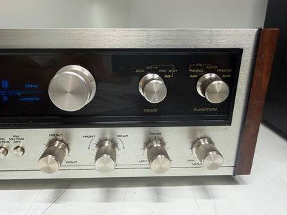 Pioneer QX-646 Quad Receiver Serviced DeoxIT New Lamps Tested Working