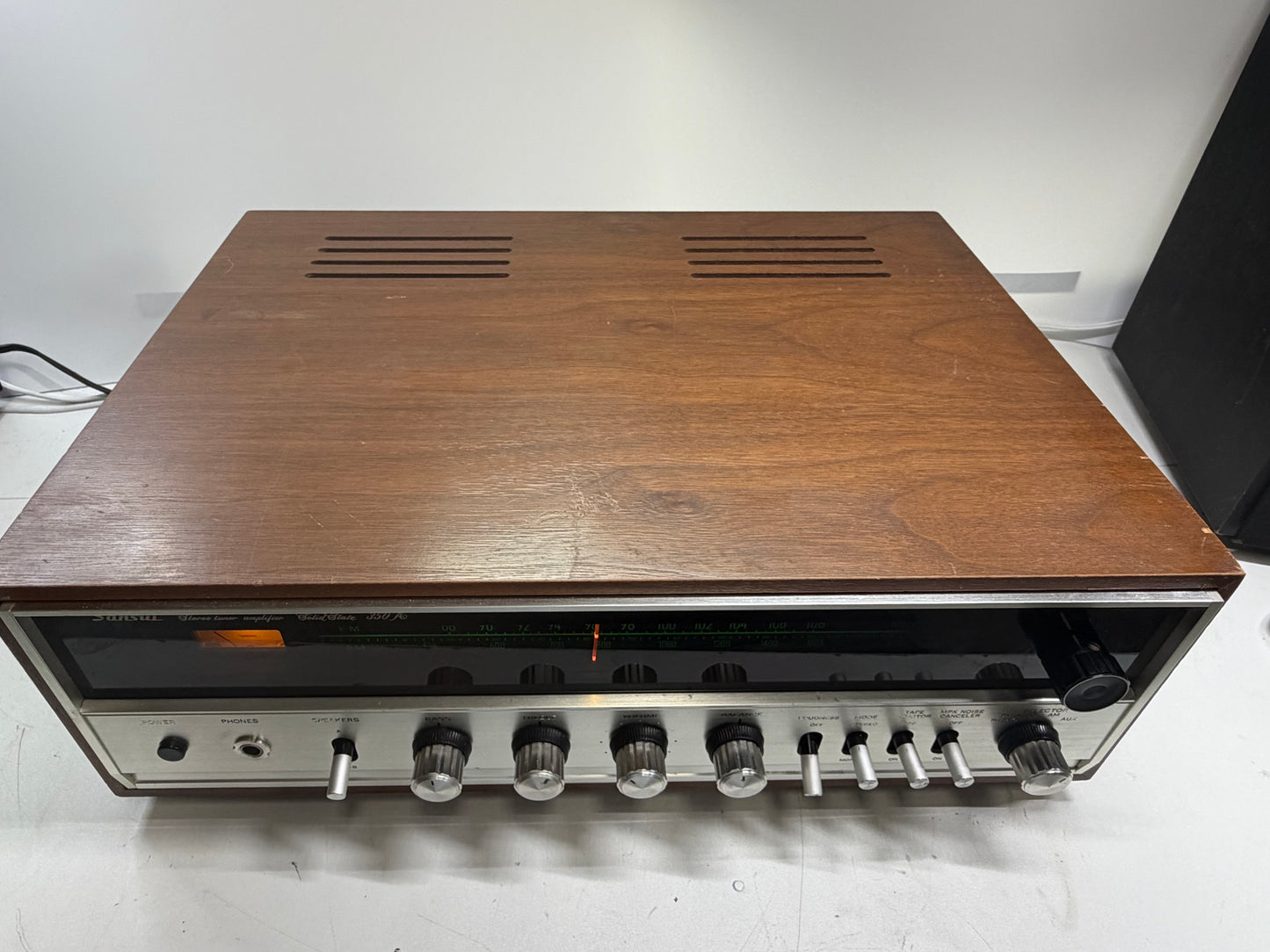 Vintage Sansui 350A Stereo Receiver DeoxIT Serviced Tested Working
