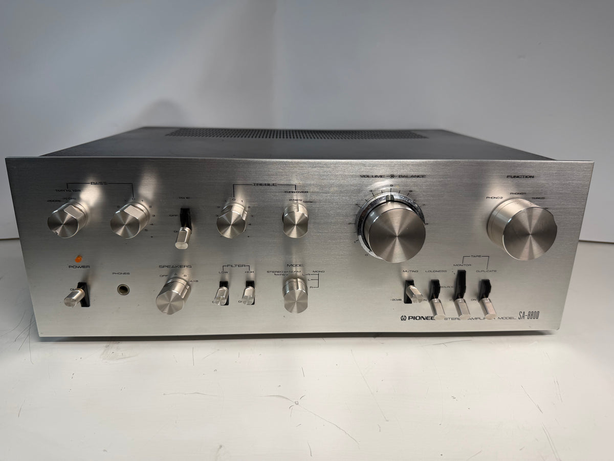 Pioneer SA-8800 + Technics SL-1300 Vintage 100V HIFI Turntable System