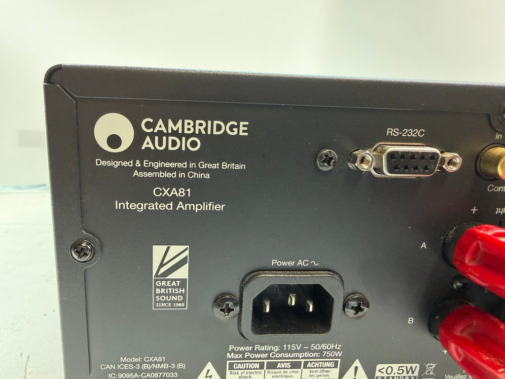 Cambridge Audio CXA81 integrated amplifier – photo 7 of 19