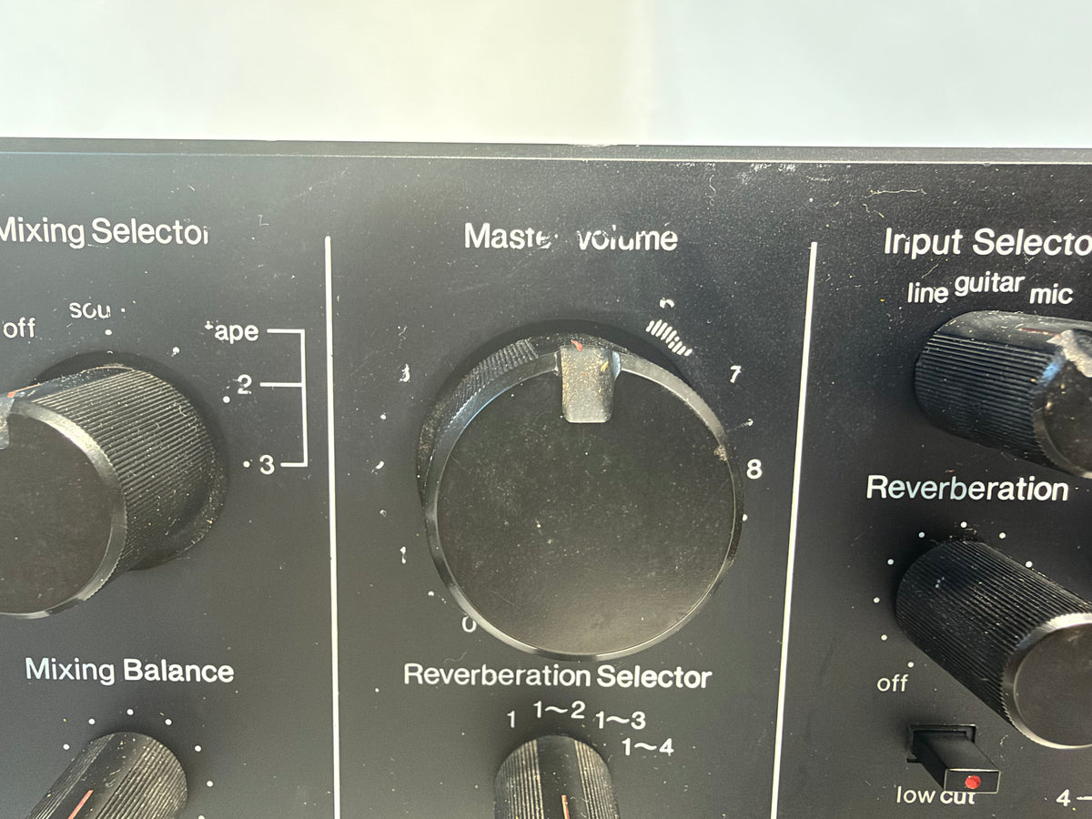 Sansui AU-317 Integrated Amplifier + AX-7 Audio Mixer Processor Tested