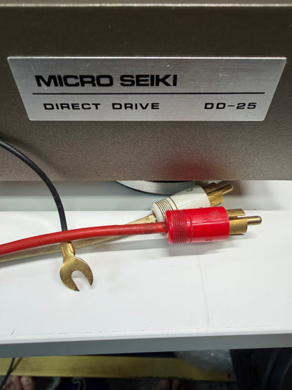 Micro Seiki DD-25 Direct Drive Turntable MA-101 MkII Tonearm