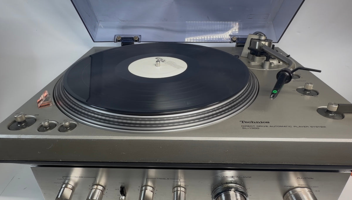 Pioneer SA-8800 + Technics SL-1300 Vintage 100V HIFI Turntable System