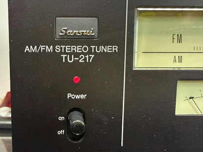 Sansui AU-317 & TU-217 Combo - "Vintage Classic Stack" [Late 1970s]