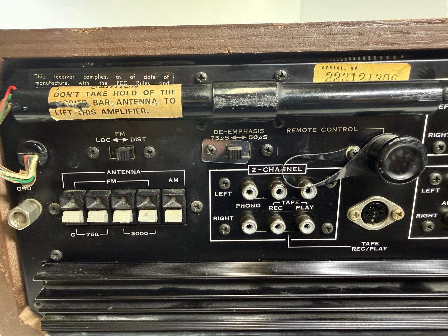 Sansui QRX-3500 Quad Receiver Serviced DeoxIT Tested Excellent Condition