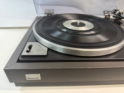Sansui FR-1080 Belt Drive Turntable – Tested, Clean, Smooth Playback