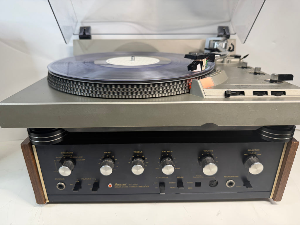 Sansui AU-505 amplifier and Technics SL-1950 turntable system – photo 6 of 16