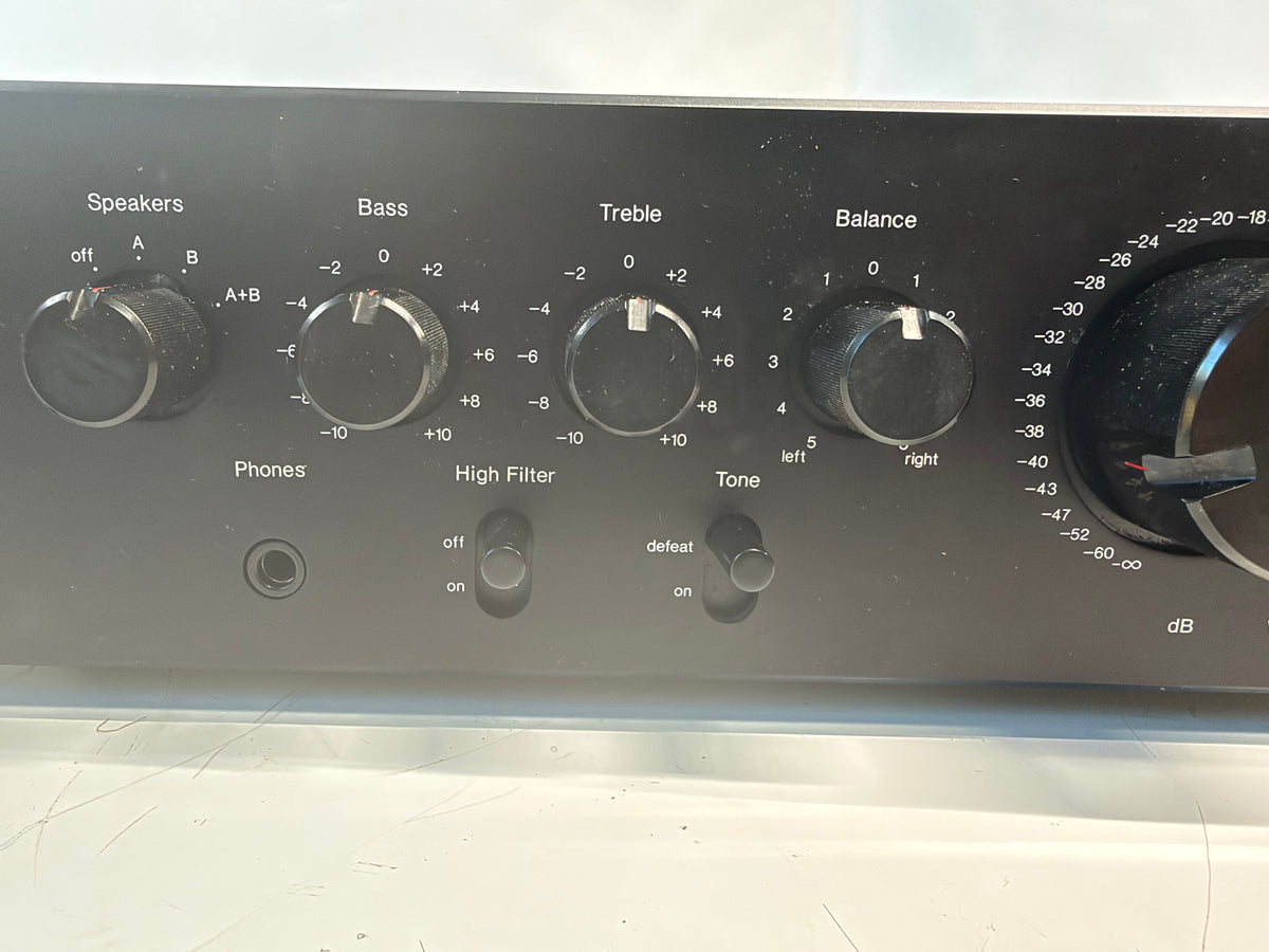 Sansui AU-317 Integrated Amplifier + AX-7 Audio Mixer Processor Tested