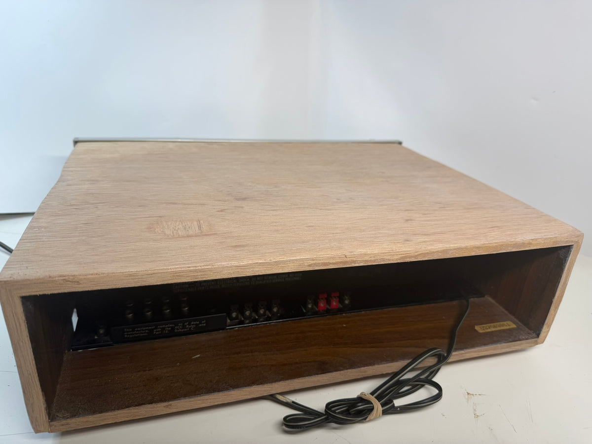 Sansui 1010 Stereo Receiver Custom Case Blue LED DeoxIT Serviced Vintage