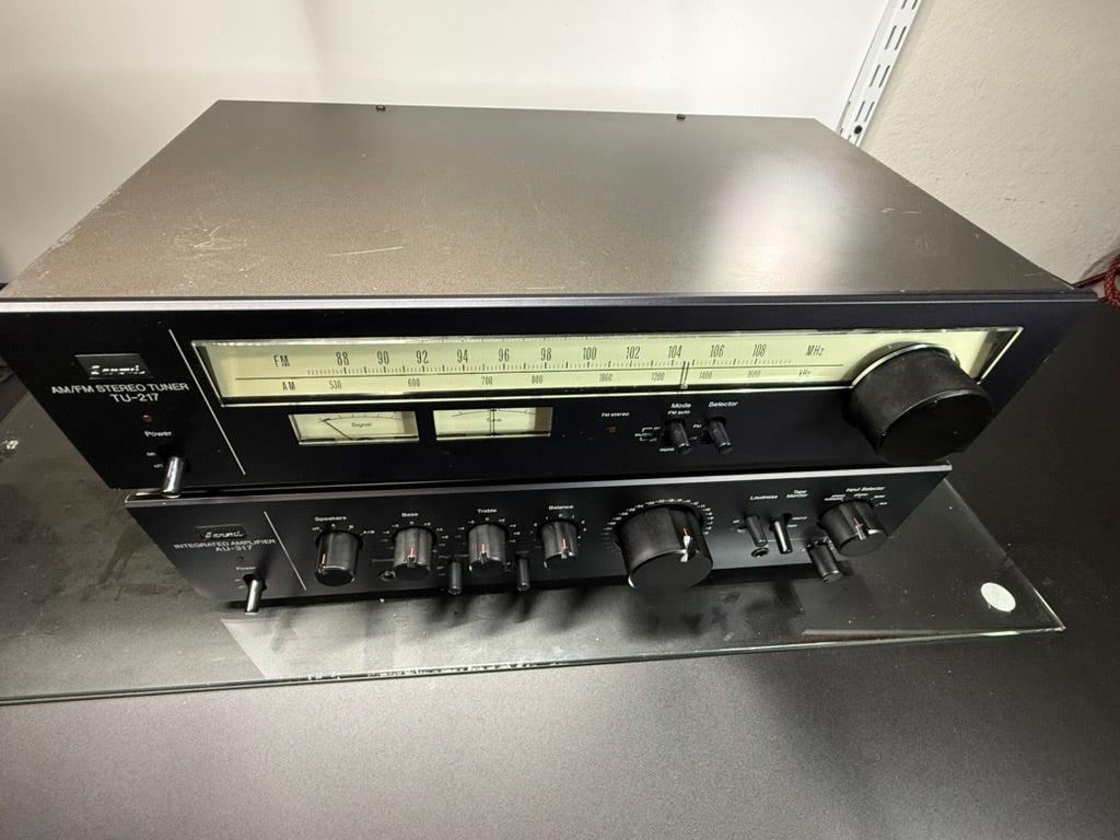 Sansui AU-317 & TU-217 Combo - "Vintage Classic Stack" [Late 1970s]