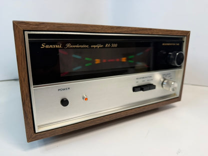 Sansui RA-500 Reverberation Amplifier Tested Working Vintage Japan