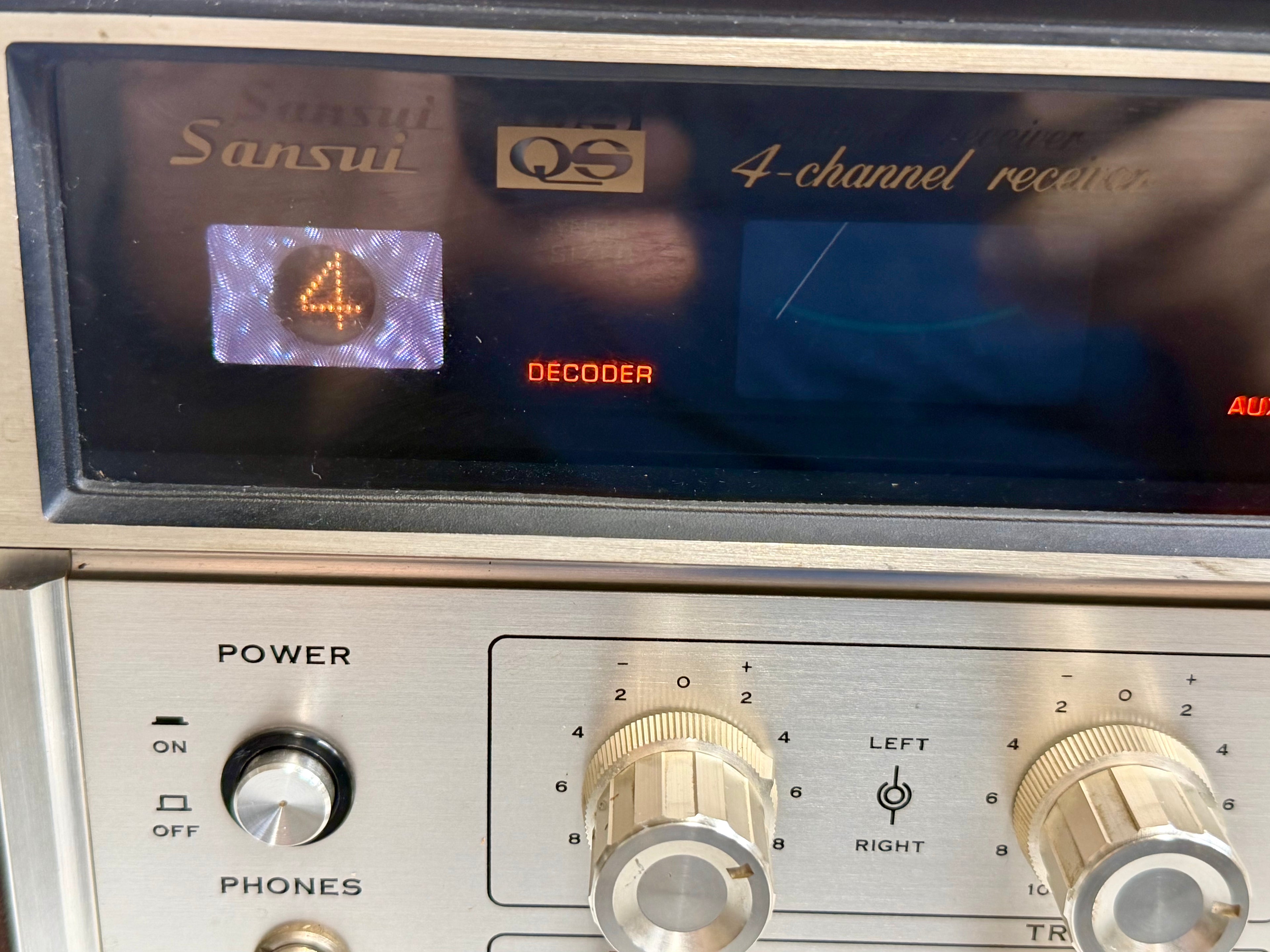 Sansui QRX-3500 Quad Receiver Serviced DeoxIT Tested Excellent Condition