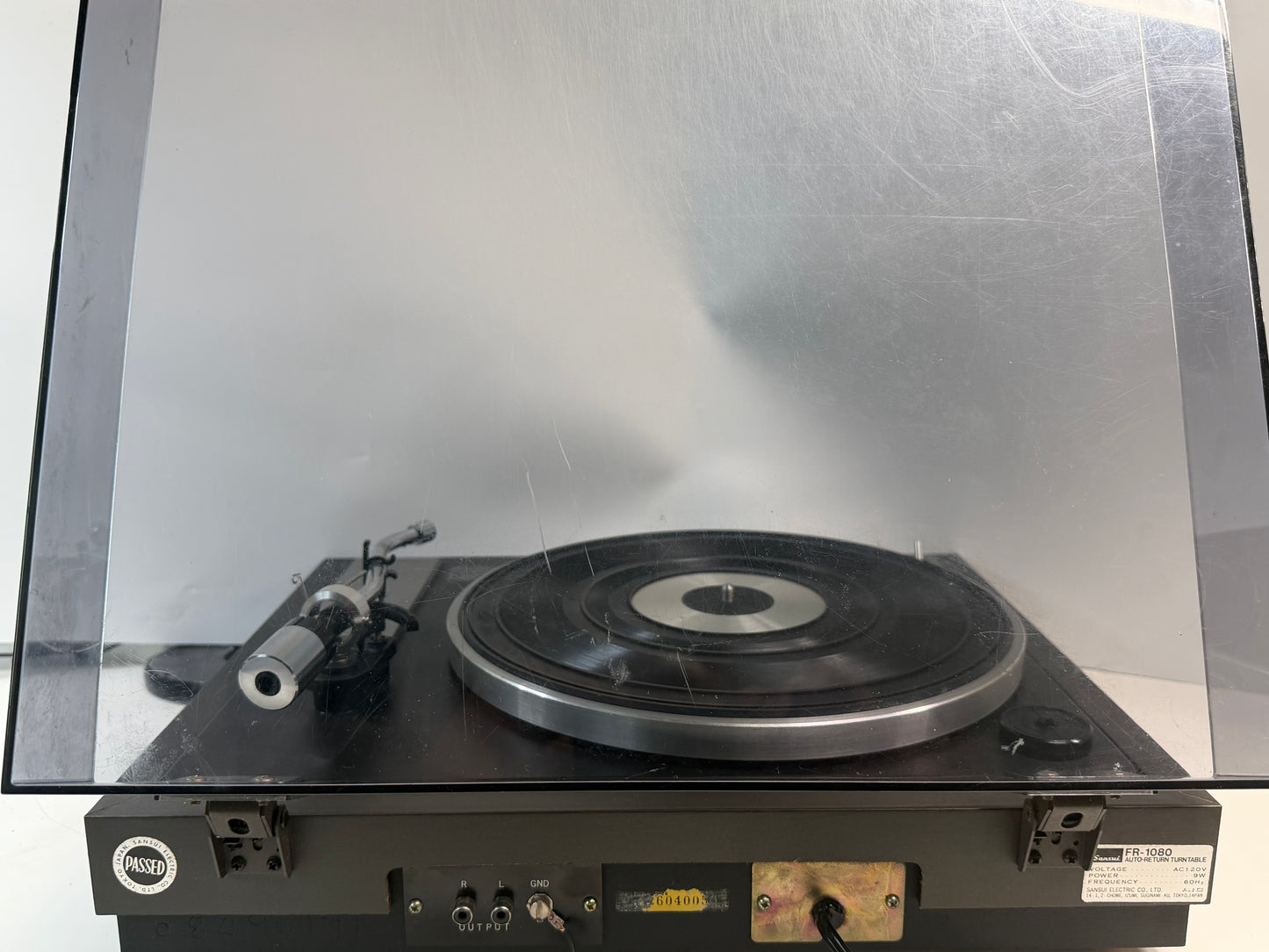 Sansui FR-1080 Belt Drive Turntable – Tested, Clean, Smooth Playback