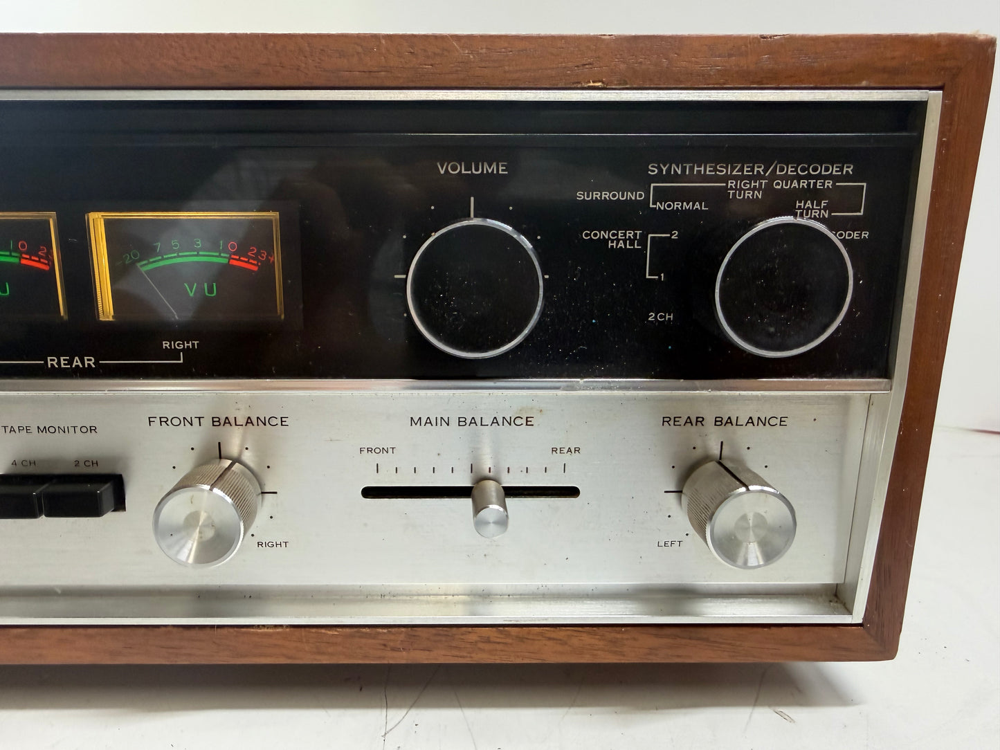 Sansui QS-500 Quad Decoder & Rear Amp – Serviced (DeoxIT), Fully Tested, Clean