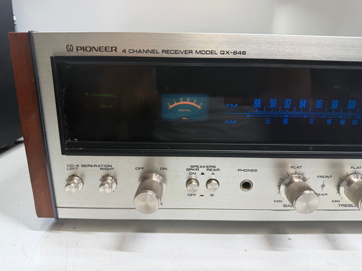 Pioneer QX-646 vintage quadraphonic receiver – photo 4 of 17