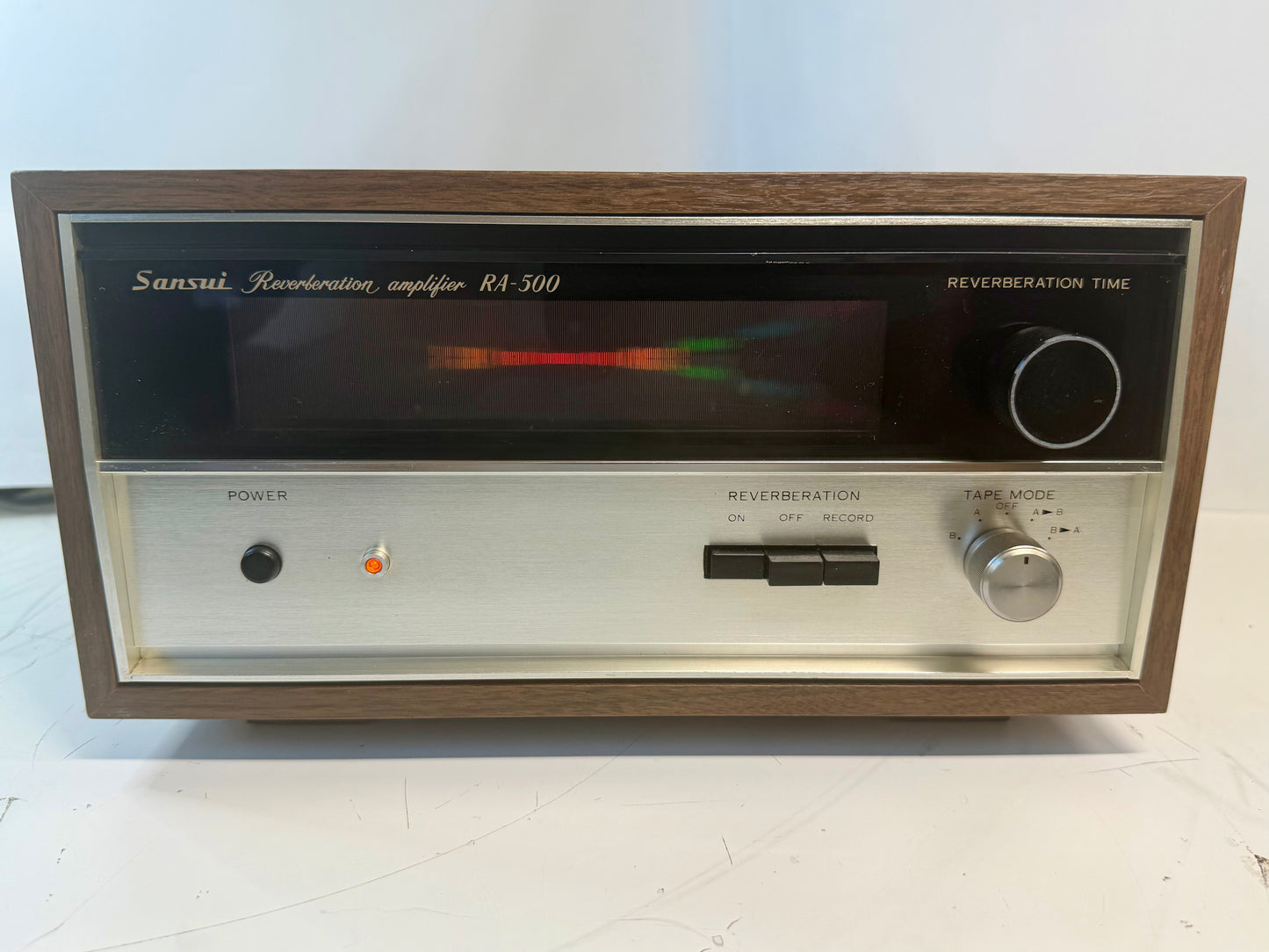 Sansui RA-500 Reverberation Amplifier DeoxIT Serviced Tested Read