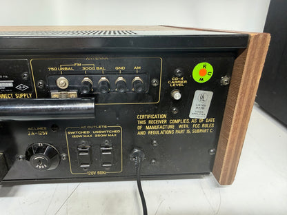 Pioneer QX-646 Quad Receiver Serviced DeoxIT New Lamps Tested Working
