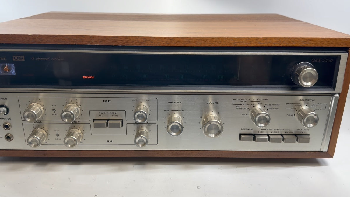 Sansui QRX-3500 Quad Receiver Serviced DeoxIT Tested Excellent Condition