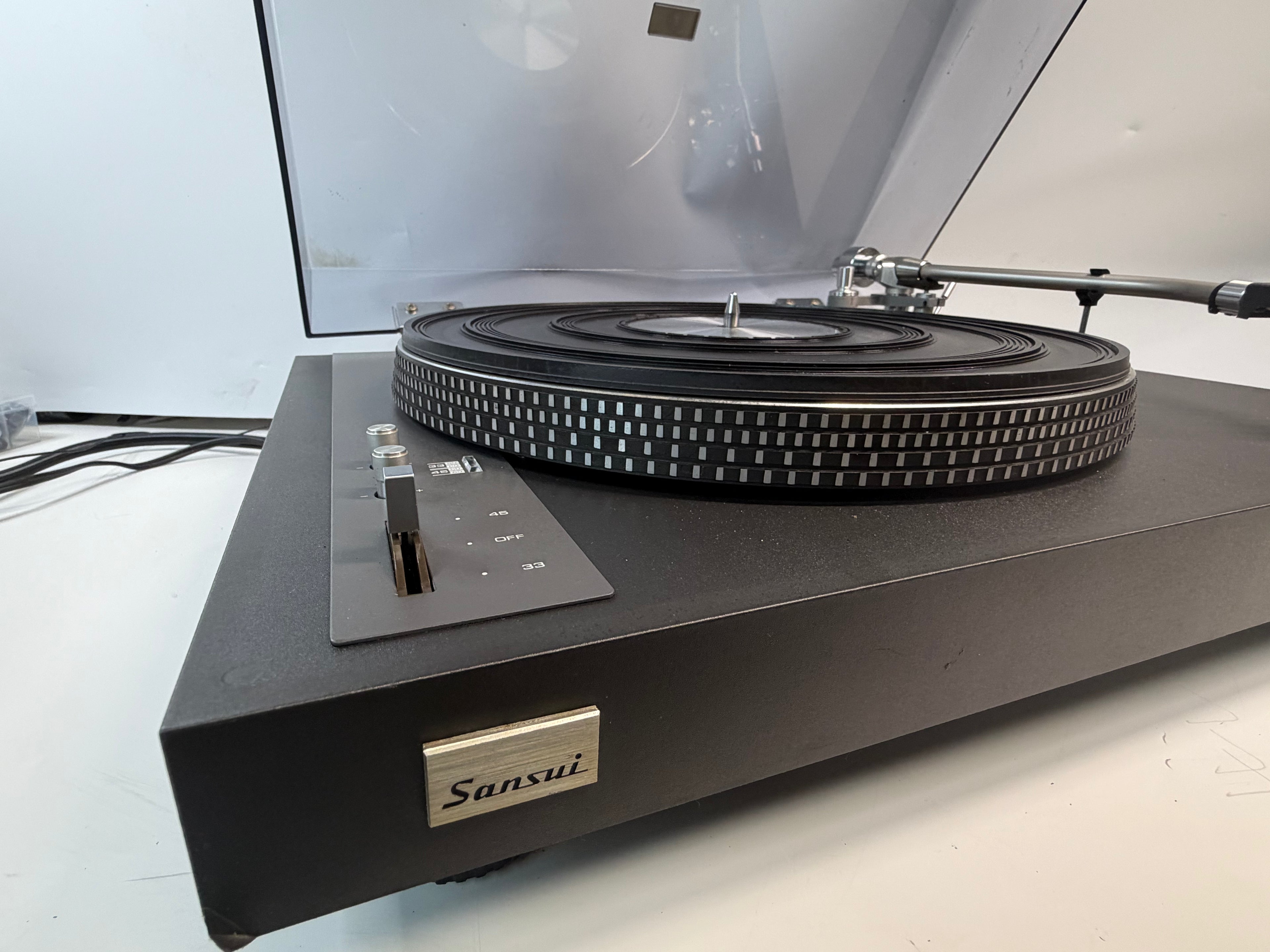 Sansui SR-525 turntable with Micro Seiki MA-202 tonearm – photo 6 of 20