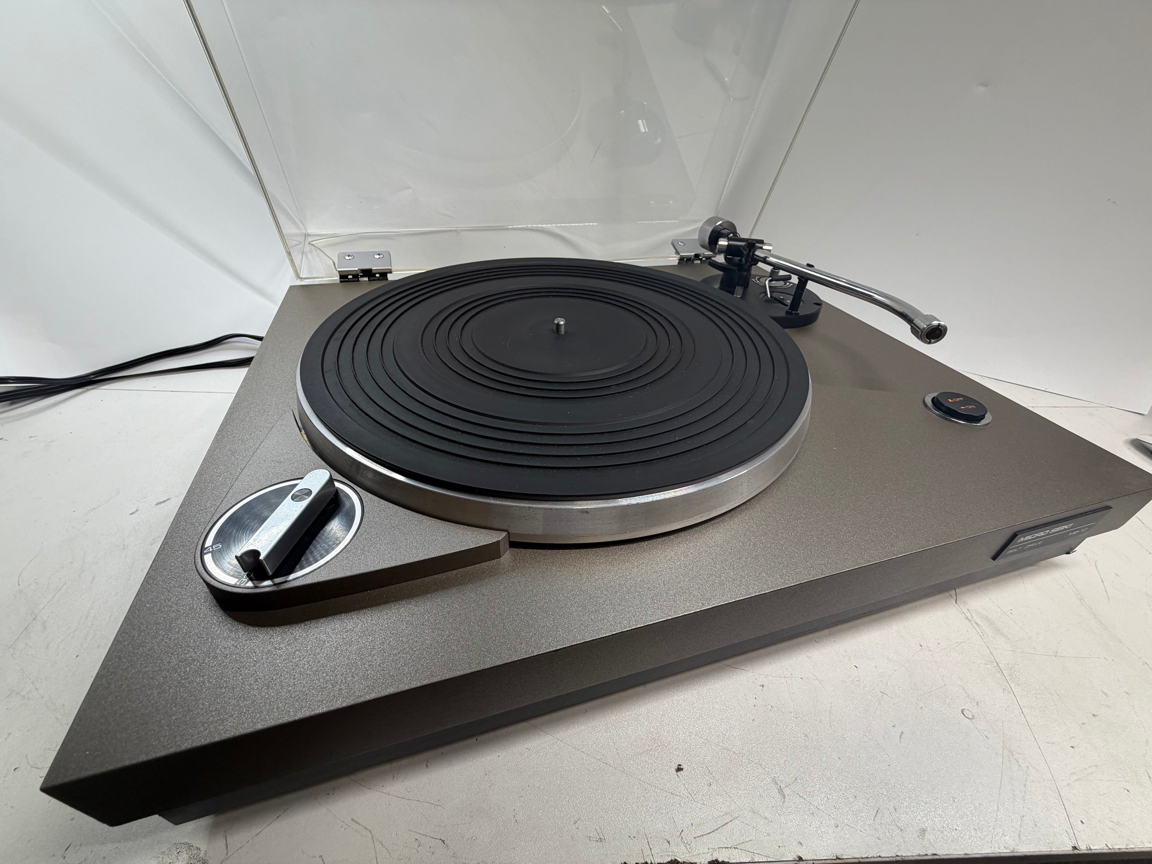 Micro Seiki MB-10 Belt Drive Turntable New Belt Tested Working Vintage
