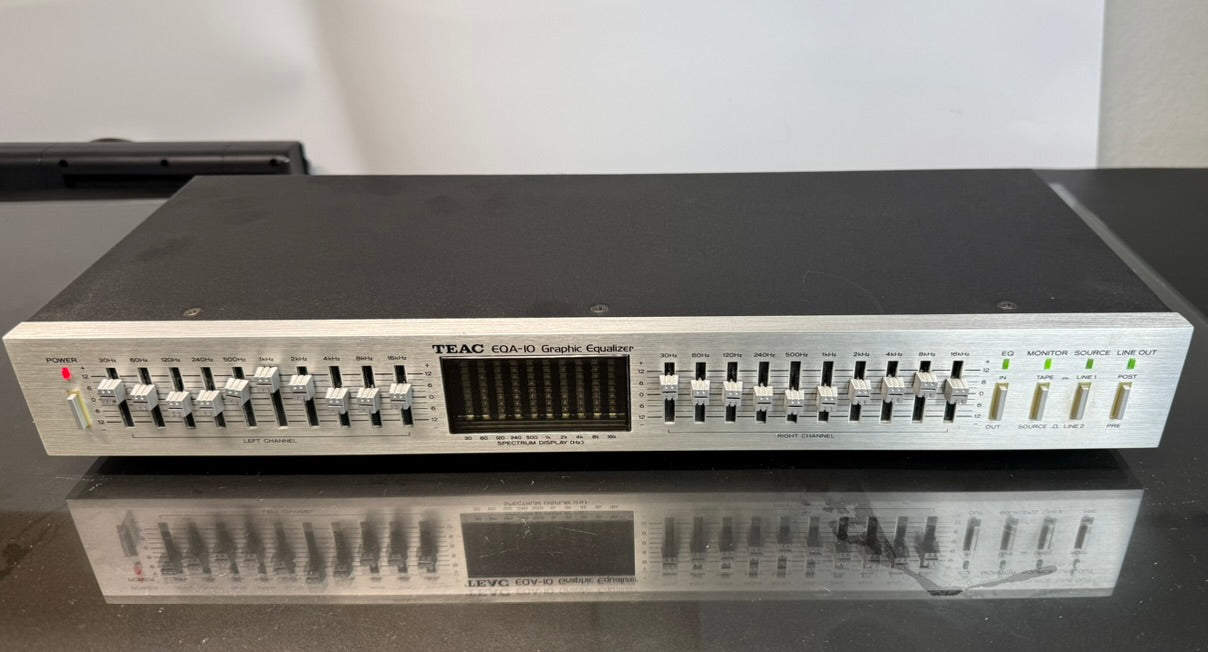 TEAC EQA-10 Stereo Ten-Band Graphic Equalizer [Late 1980s - Early 1990s]