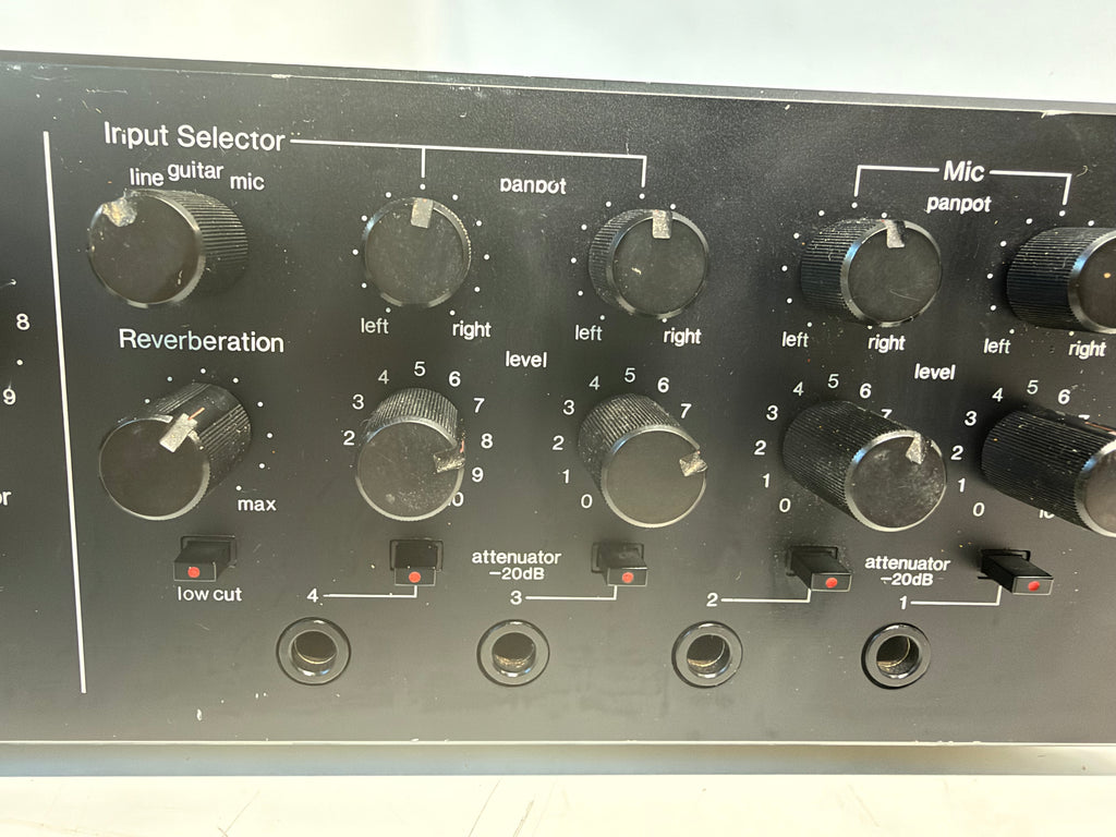 Sansui AU-317 Integrated Amplifier + AX-7 Audio Mixer Processor Tested