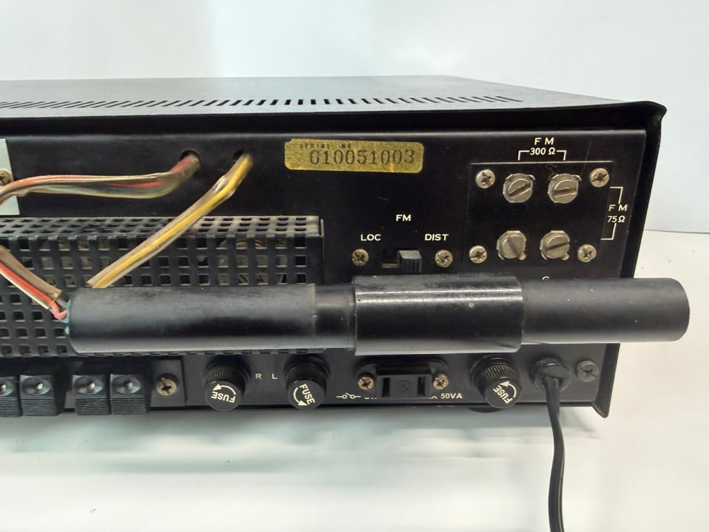 Sansui 800 Vintage Stereo Receiver – New LED Lamps/No FM – Tested