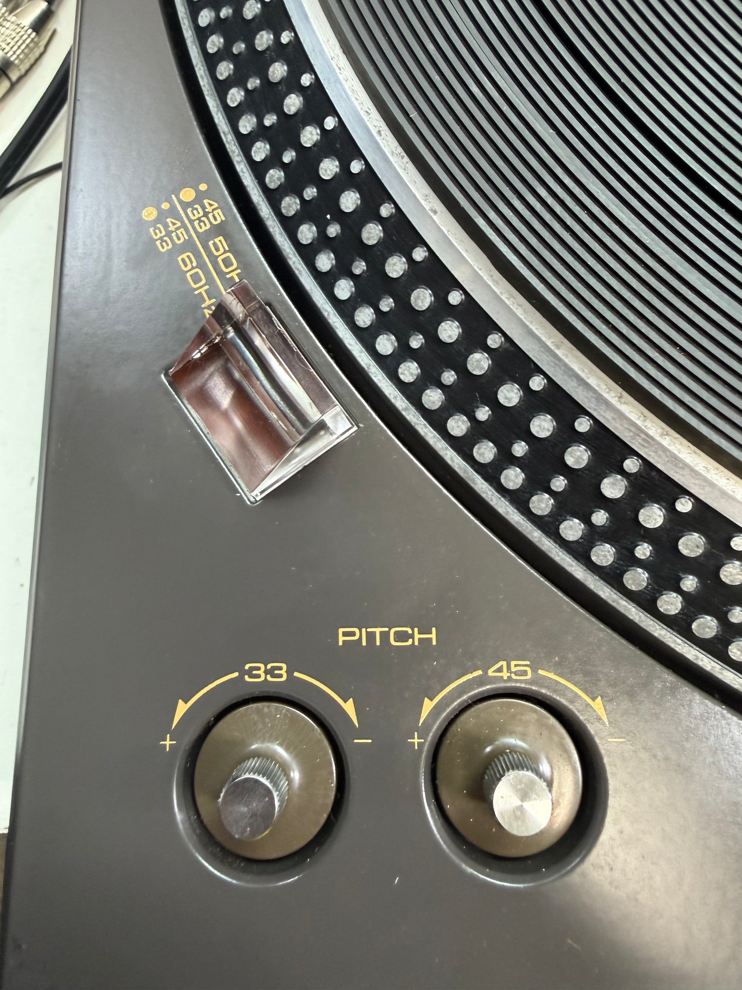 Technics SL-1400 Direct Drive Turntable DeoxIT Serviced Tested Working