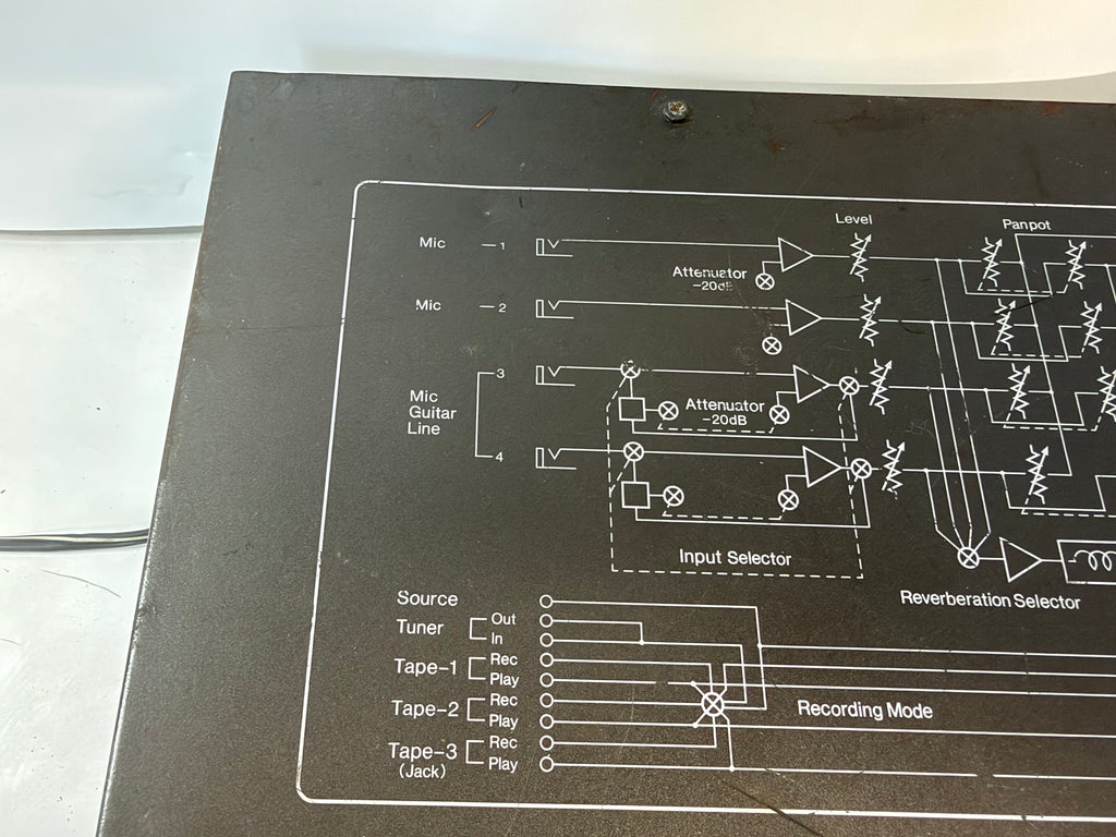 Sansui AU-317 Integrated Amplifier + AX-7 Audio Mixer Processor Tested